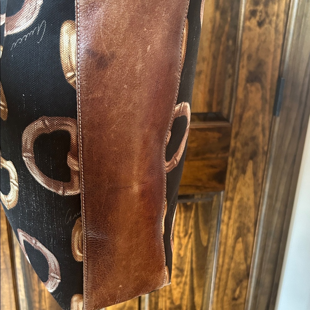 Gucci Black and Brown Tote Bag - Picture 11 of 16